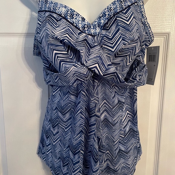 BNWT Christina Swimwear Plus size Tankini - Picture 3 of 10